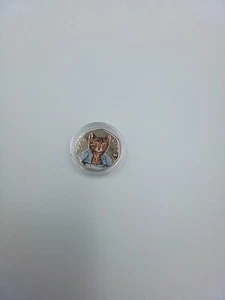 50-p-Münze Peter Rabbit Beatrix Tom Kitten 2017 farbig im Etui - Bild 1 von 8