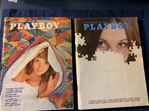 Play Boy Sept 71 Nov 71 Danielle Da Vabre Cyrstal Smith Centerfolds - Picture 1 of 4