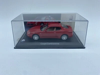 MODELLINO AUTO MASERATI COUPE CAMBIOCORSA ROSSA 2002 - EDICOLA - SCALA 1:43 - Immagine 1 di 2