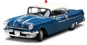 1955 Pontiac Police Car 1:18 SunStar 5046 - Picture 1 of 8