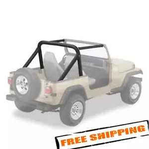 Cubierta de barra deportiva de mezclilla negra Bestop 80008-15 para Jeep Wrangler YJ 1987-1990 - Imagen 1 de 4