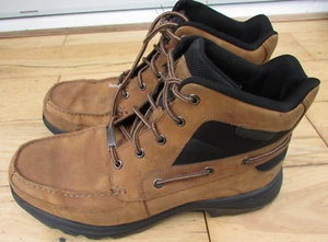 Rockport XCS Men's Size UK 9 Lace-Up Hydro Shield Waterproof Ankle Boots - Beige - Imagen 1 de 7