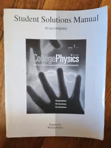 Student Solutions Manual to Accompany College Physics by Betty Richardson,... - Picture 1 of 4