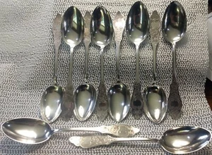 Robbe And Berking Silver Plated Ostfriesen Serving Spoons Priced Individually - Picture 1 of 3