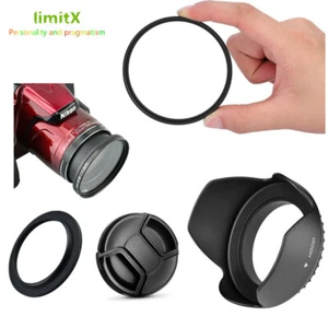 AU UV Filter Lens hood Adapter ring for Nikon B600 B700 P610 P600 P530 P520 P510 - Picture 1 of 7