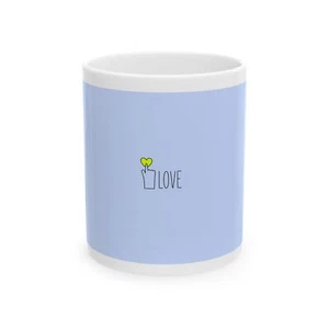 Minimalist ‘Love’ Coffee Mug – Sleek and Simple Design for Daily Inspiration - Picture 1 of 4