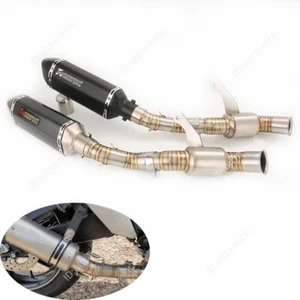 For CF-Moto 700CL-X 2020-2024 Exhaust System 2 Mid Link Pipe 51mm Muffler Escape - Picture 1 of 12
