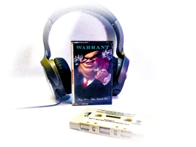 Warrant / Dirty Rotten Filthy Stinking Rich / Vintage Cassette / 1989 FCT 44383 - Image 1 of 4