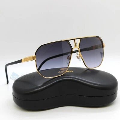 NEW Carrera 1062/S Sunglasses Metal Navigator Matte Black Gold Frame - SAO 62mm - Image 1 of 4