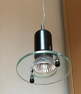 LÁMPARA COLGANTE SÖLKEN EN NEGRO 9571/018A Foco halógeno 1 x GX 5,3 12V 20W - Imagen 1 de 2