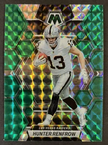 2023 Panini Mosaic Hunter Renfrow Mosaic Verde Prizm #121 - Imagen 1 de 2