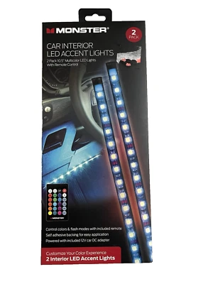 Luces LED interiores de coche Monster Bluetooth Foto 1 de 4