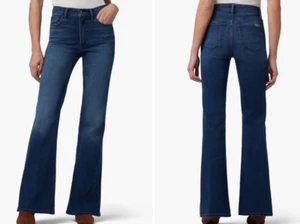 JOE'S Jean Woman High Rise Flare Jeans Navy Blue Size: 24 - Picture 1 of 9