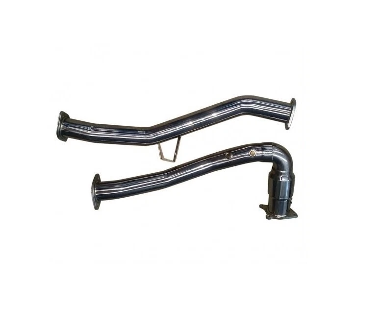 ULTREX DOWN PIPE WITH HIGH FLOW CAT FOR SUBARU WRX MANUAL MY15-21 -EXHAUST DUMP - image 1 of 1