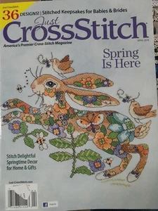 Just punto croce,la primavera è qui,punto delizioso arredamento primaverile aprile 2018 - Foto 1 di 1