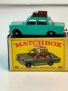 Matchbox No 56 Fiat 1500 Sedan with Original Box - Picture 1 of 14