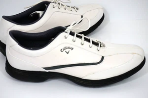 Callaway XT Tour Damen-Golfschuhe Stollenschuhe (W413-40) weiß/blau – Größe 10 - Bild 1 von 7