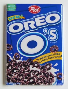 Oreo O's Cereal Box FRIDGE MAGNET cookies - Picture 1 of 3