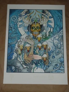 John Dyer Baizley Beyond the Permafrost poster stampato arte baronessa 2012 - Foto 1 di 8