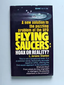 FLYING SAUCERS HOAX OR REALITY L JEROME STANTON 1966 PAPERBACK - Picture 1 of 3
