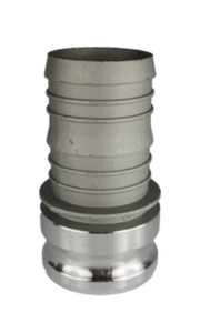 Adaptador económico Camlock de aluminio 1"" x vástago de manguera de 1 - Imagen 1 de 3
