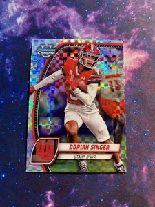 Dorian Singer 2024 Bowman Chrome University X-Fractor Utah Utes #68 - Picture 1 of 2