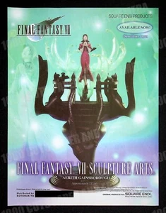 Final Fantasy VII Figure Kotobukiya 2008 Trade Print Magazine Ad Poster ADVERT - Picture 1 of 2