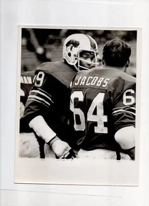 Late 1960's Bills Jacobs Linebacker part of 1964 AFL Champions Team Press Photo - Picture 1 of 2