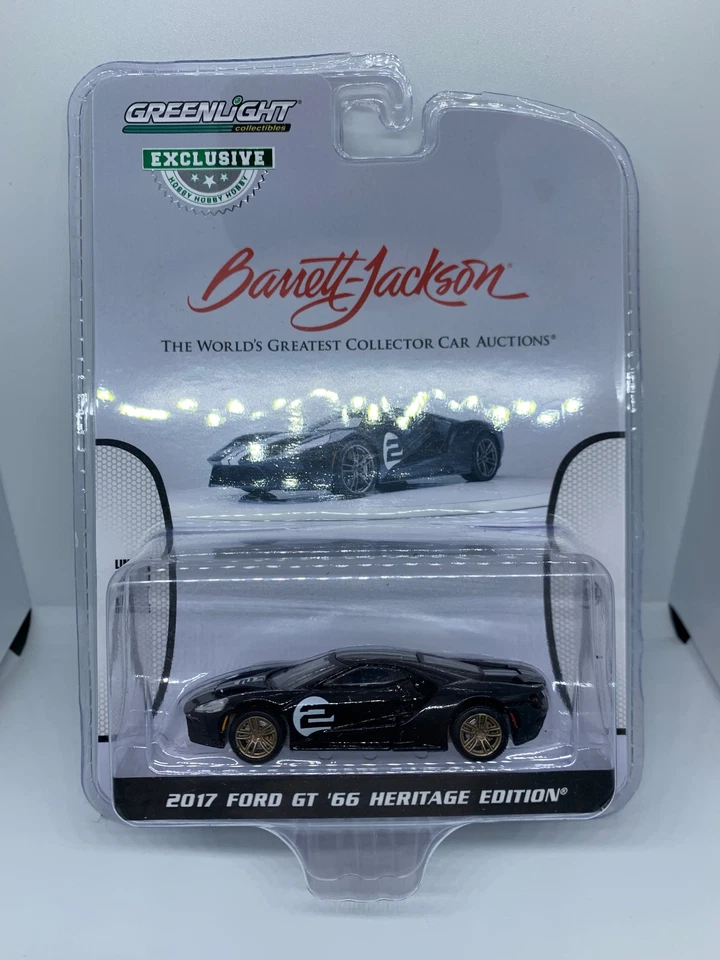 Greenlight - 2017 Ford GT ‘66 Heritage Edition - Hobby Lobby Exclusive - 1:64 - Image 1 of 1