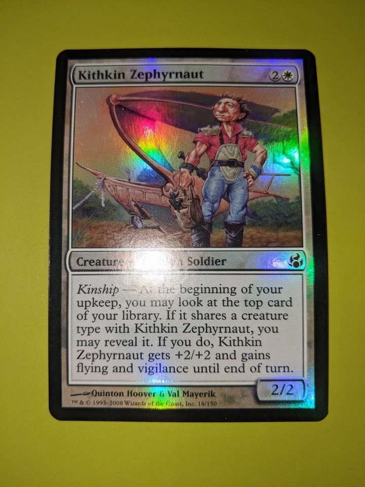 FOIL Kithkin Zephyrnaut x1 Morningtide 1x Magic the Gathering MTG - Image 1 of 1