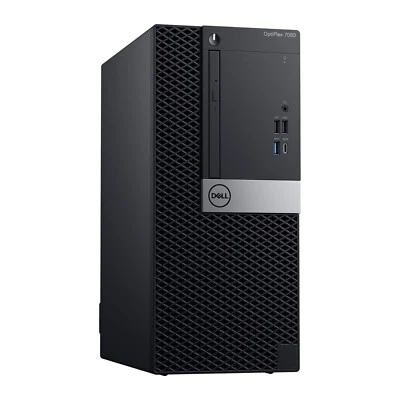 Dell OptiPlex Business Mini Tower PC (Intel Core i5 8500, 32GB RAM, 256GB PCIe+ - Image 1 of 2