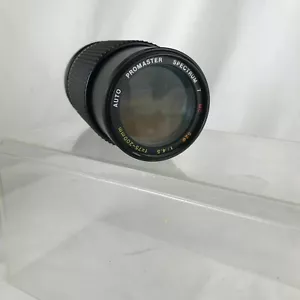 Promaster Spectrum 7 75-200MM F4.5 Macro Focus Lens FOR MINOLTA AND SONY - Picture 1 of 5