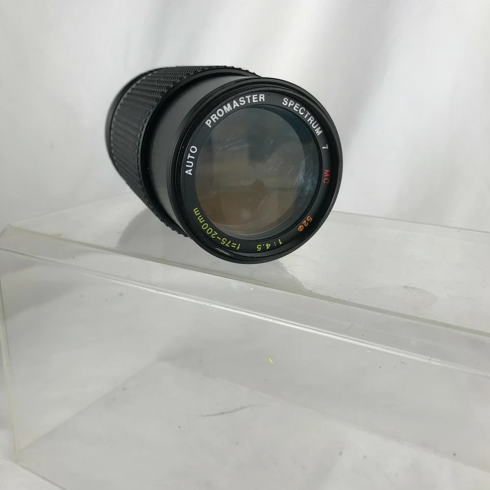Promaster Spectrum 7 75-200MM F4.5 Macro Focus Lens FOR MINOLTA  AND SONY - Image 1 of 4