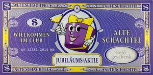 Riesenumschlag zum Geburtstag''Willkommen im Club der alten Schachteln'' - Bild 1 von 10
