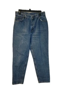 Vintage Gitano Denim blue Jeans High Rise Mom Jeans Size 16P Tapered - Picture 1 of 10