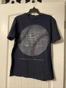 MLB Detroit Tigers Baseball Shirt Herren L blau  - Bild 1 von 7