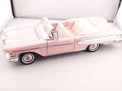*READ Road Legends 1958 Edsel Citation -Pink  Convertible Diecast Car 1:18 scale - Image 1 of 4