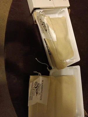 Washington P&D SET State Quarters US Mint Sewn UNC UnOpened $25 Bags 200 COINS - Image 1 of 4