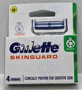Gillette 4 Pack Razor Blades Men Razor Replacement Cartridge RRP $33 Box Damage - Picture 1 of 5