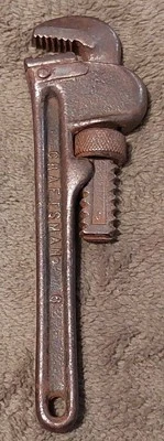 Chave de cachimbo artesanal vintage 6 "garantida. - Imagem 1 de 4