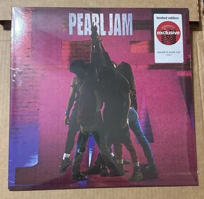 Pearl Jam 10 Purple Vinyl Limited Edition New Sealed Ten Album Ten Club - Image 1 of 2