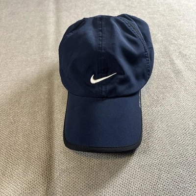 NIKE Adulto DRI-FIT Sombrero de Tenis/Golf Ligero con Plumas-azul Foto 1 de 4