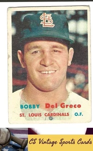 1957 Topps #94 Bobby Del Greco - Bild 1 von 2