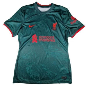Camiseta Liverpool FC Nike 2022/23 Mujer’s M Visitante Verde Rojo Estándar Chartered  - Imagen 1 de 18