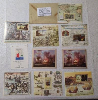 APC 6511 Senegal Ruanda alrededor de $40 MNH en hoja de circuito Foto 1 de 4