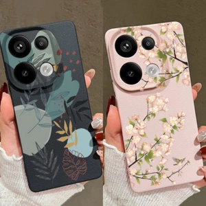 Case For Xiaomi Redmi Note 14 13 12 11 Pro 13T Shockproof Flower Soft TPU Cover - Picture 1 of 20