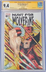 Marvel Hunt for Wolverine #1 Original Sketch & Signed by Alex Kotkin CGC 9.4 SS - Picture 1 of 1