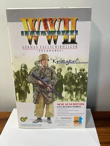 Dragon 1/6 WWII 1943/44 Italy German Fallschirmjager Feldwebel Krieger NEW 70122 - Picture 1 of 18