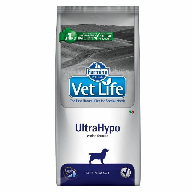 Farmina Vet Life UltraHypo Hunde-Trockenfutter - 12kg