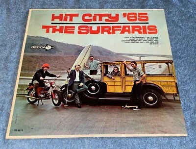 The Surfaris 1965 Decca M0N0 LP “Hit City ‘65” cLEAn First Pressing Gary Usher - Image 1 of 4